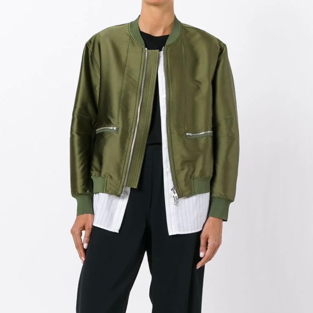 3.1 Phillip Lim
layered bomber jacket